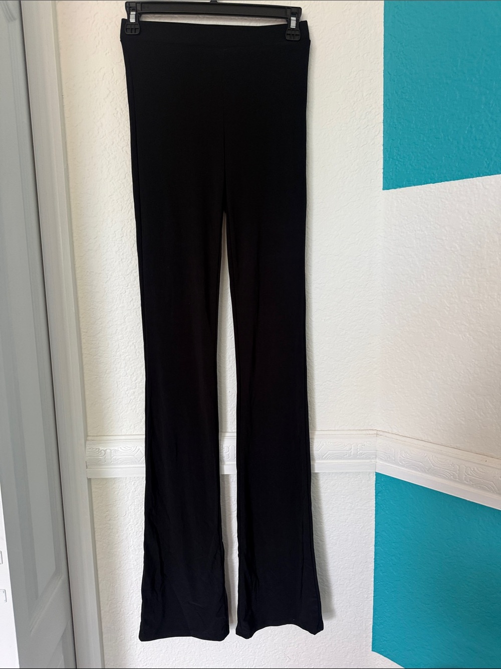 Fashion Nova Black Stretch Boot Cut Pants